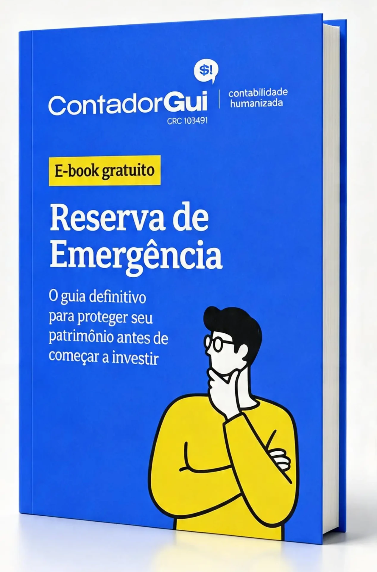 Capa do e-book Reserva de Emergência do ContadorGui